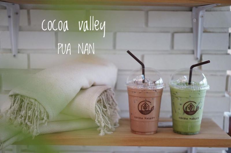 ที่พัก ปัว น่าน ที่พักสวย น่ารัก มีกิจกรรม ร้านขนมเครื่องดื่ม เมนูช็อกโกแล็ต โกโก้ที่นี่ปลูกเอง