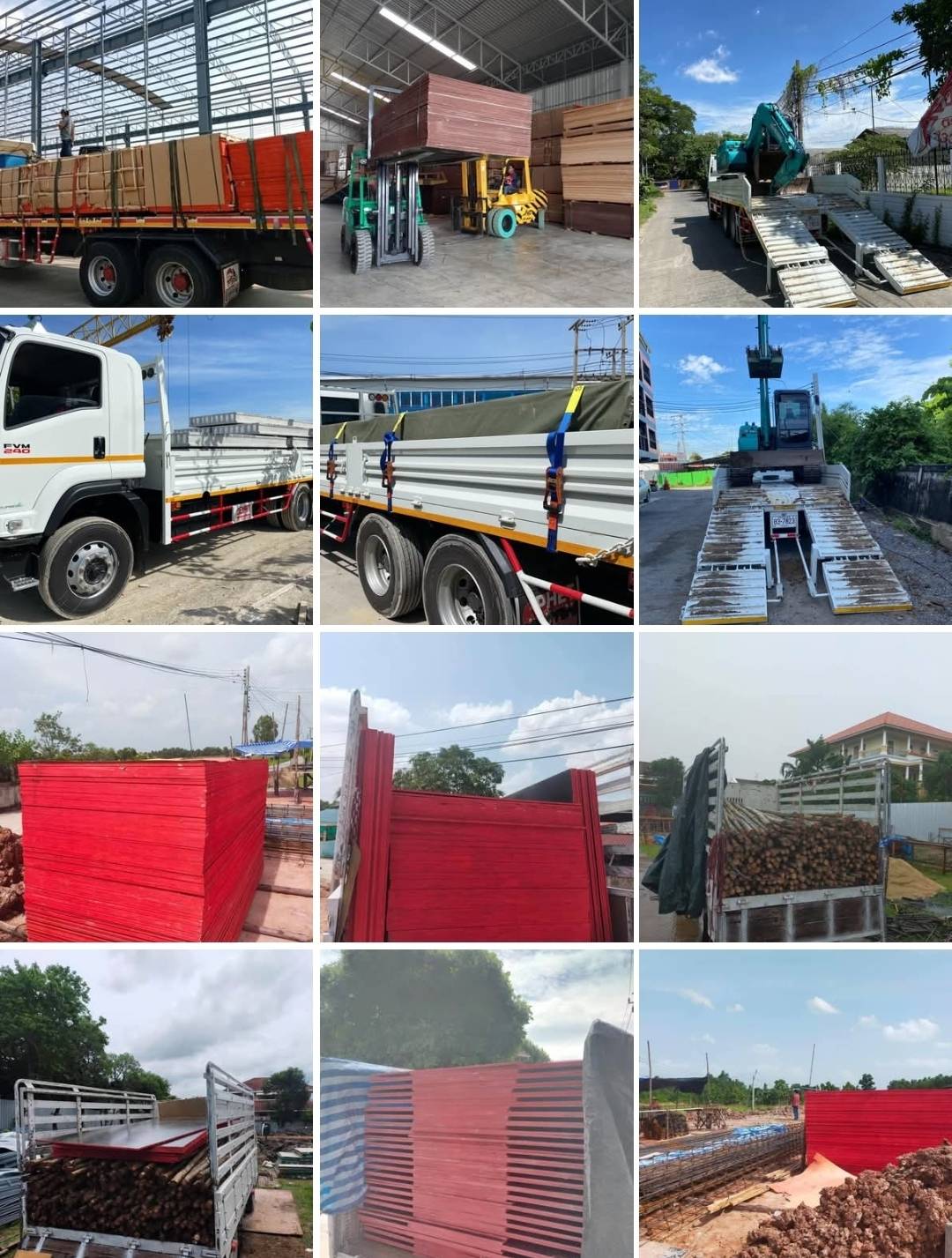 ร้านก่อสร้างนนทบุรี ไม้โครง  ไม้อัดฟิล์มดำ ไม้อัดยาง ลวด เหล็ก ไวร์เมช์ กระดาษลูกฟูก