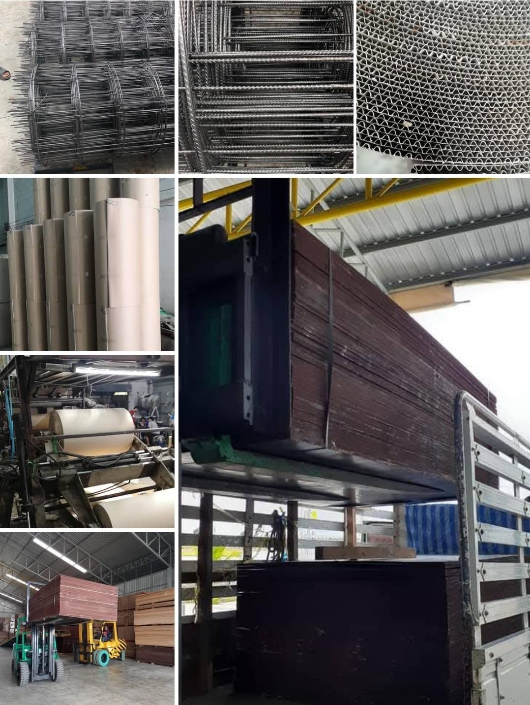 ร้านก่อสร้างนนทบุรี ไม้โครง  ไม้อัดฟิล์มดำ ไม้อัดยาง ลวด เหล็ก ไวร์เมช์ กระดาษลูกฟูก